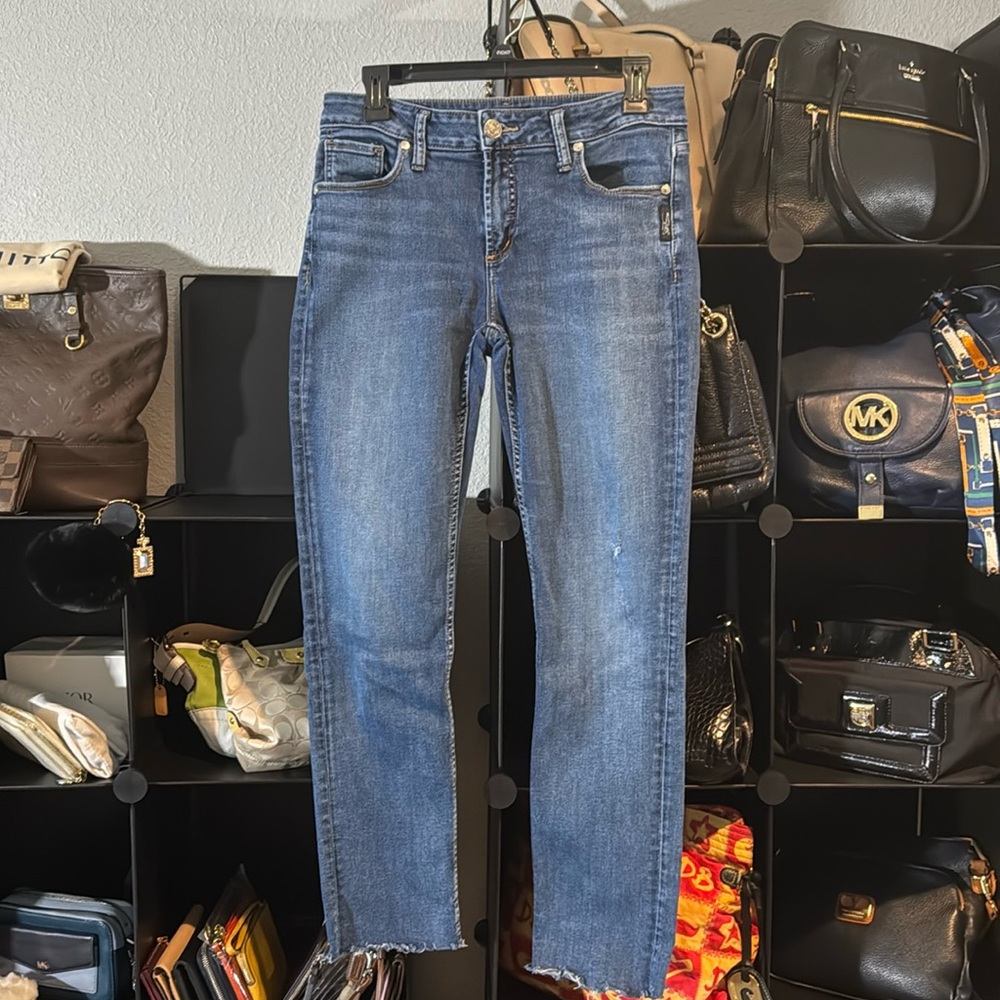 Silver Jeans Women's Straight Leg Denim - Indigo